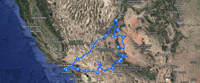 USA 2023 – Durch den Südwesten