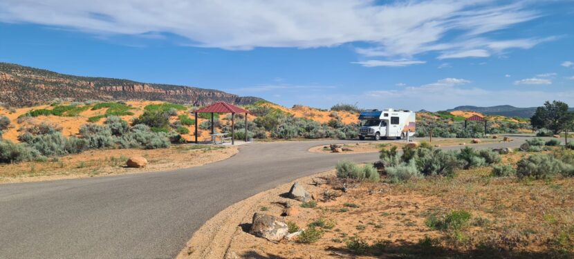 Tag 14 – Mittwoch, 07.06.2023: Lake Powell und Fahrt zum Coral Pink Sand Dunes State Park